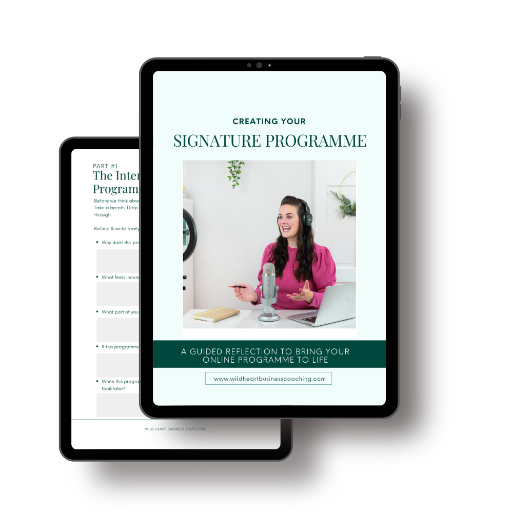 Creating Your Signature Programme Guide